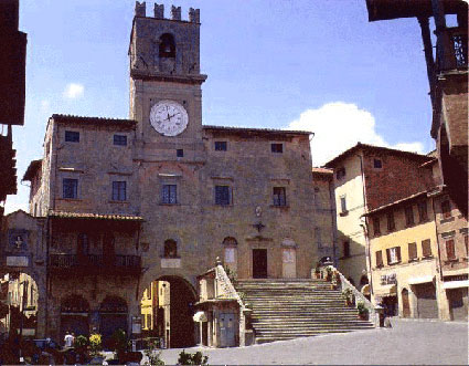 Veduta di Cortona