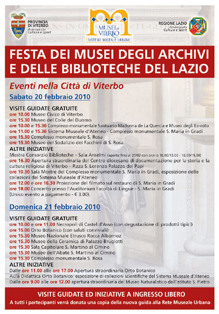 clicca per vedere il programma