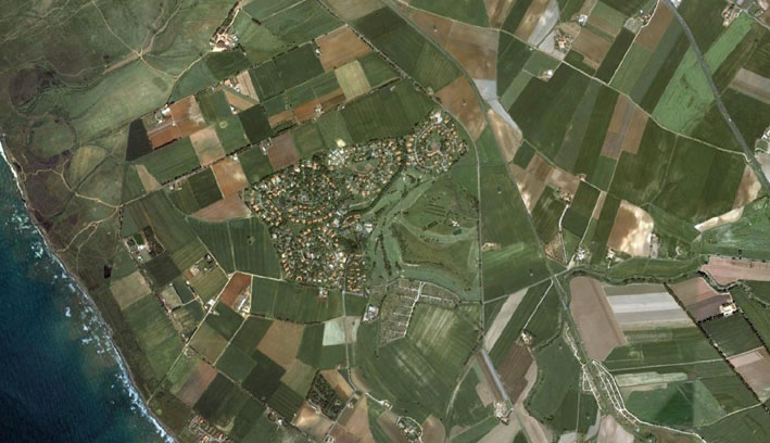 La zona di Marina Velca