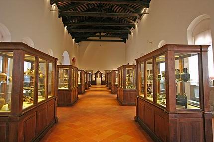 Una delle sale del Museo di Cortona