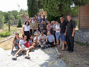 Gruppo amici dopo il pranzo di san Rocco