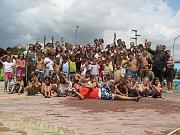 Oblike grest - gruppo in piscina