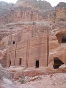 Un tratto della 'Strada delle facciate' di Petra