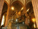 Alll'interno della Cattedrale di Stoccolma si può ammirare la scultura di San Giorgio e il Drago realizzata nel 1489