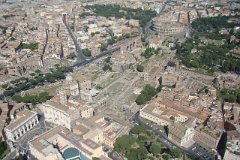 Il Campidoglio e sullo sfondo il Colosseo